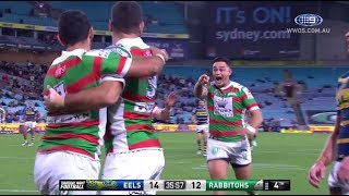 NRL Highlights Parramatta Eels v South Sydney Rabbitohs – Round 15 [upl. by Mouldon]