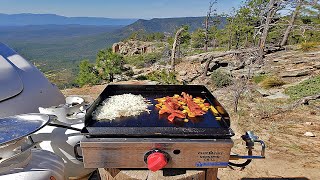 Cooking with Momma amp the Camp Chef 14quot Versatop Griddle amp BBQ [upl. by Tnomyar]