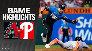 Dbacks vs Phillies Game Highlights 62124  MLB Highlights [upl. by Almallah]