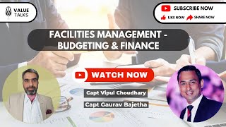 Facilities Management  Budgeting amp Finance [upl. by Plunkett]