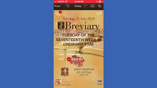 The iBreviary App [upl. by Lamonica]