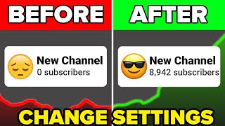 Want To Get MORE YouTube Subscribers FAST TURN ON THIS SETTING [upl. by Annaoy59]