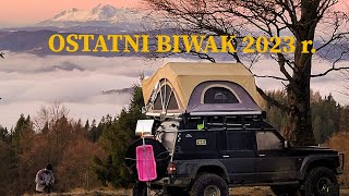 Ostatni biwak 2023 r Z agregatem w terenie I Fantazje 4x4 [upl. by Canty]