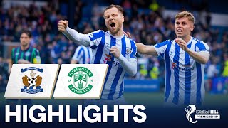 Kilmarnock 11 Hibernian  Anderson Late Equaliser Puts Killie Level  William Hill Premiership [upl. by Carlson]