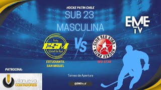 Sub 23 Masculina Estudiantil San Miguel vs RedStar [upl. by Olaf]