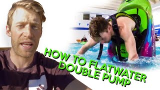 How to do a Double Pump in flat water Nicks Kayaking Tips and Tricks [upl. by Eselahc]