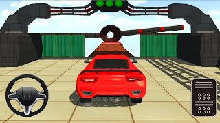 Ramp Car Racing  Car Games 3D  Impossible Car Simulator Driving  Android Gameplay [upl. by Annayt839]