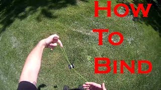 How To Bind YoYo Tutorial How to bind beginner yoyo trick tutorial [upl. by Brennan]