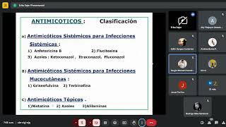 CLASE DE FARMACOLOGÍA ANTIMICOTICOS y FIBRINOLITICOS [upl. by Helsa798]