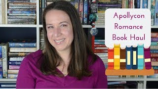 Apollycon Romance Book Haul  My No Book Buying Year [upl. by Yecaw823]