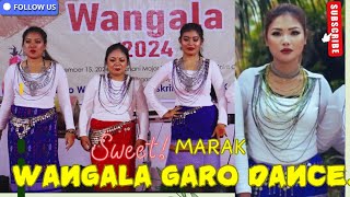 Dhaka Wangala Garo traditional dance cover by Sweeti Marak amp her group Banani mission exclnt [upl. by Nylimaj]