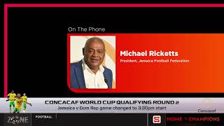 Jamaica vs Dominican Republic  CONCACAF World Cup Qualifiers Round 2  SportsMax Zone [upl. by Eibbob586]