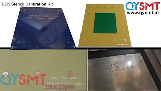 DEK Stencil Calibration Kit [upl. by Iak]