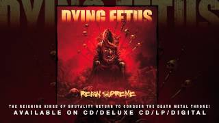 DYING FETUS  quotFrom Womb To Wastequot [upl. by Ylekalb]