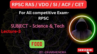 Food Digestion System  Science for RPSC RAS 2024 PRE amp MAINS [upl. by Nylaroc]