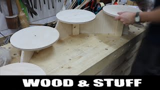 Building a wedding cake stand  Part 2 [upl. by Anaitsirk]