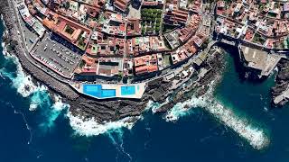 Tenerife Garachico Outlook airial view [upl. by Silin]