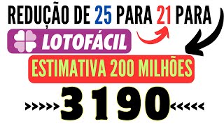 DICAS E PALPITES PARA LOTOFÁCIL 3190 LOTOFÁCIL DA INDEPENDÊNCIA 2024 [upl. by Leibarg]