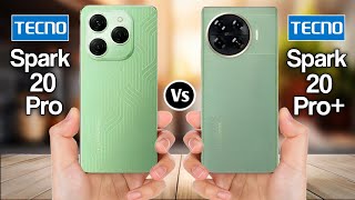 Tecno Spark 20 Pro Vs Tecno Spark 20 Pro Plus [upl. by Aivatco276]