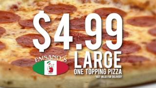 Paisanos Pizza Customer Appreciation Week 2015 [upl. by Zoes]