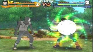 Rock Lee Combo Challenge  Naruto Shippuden Clash of Ninja Revolution 3 dc28 [upl. by Farleigh]