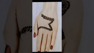 M letter tattoo design  mehndi tattoo design  tattoo mehndi [upl. by Arikehs]