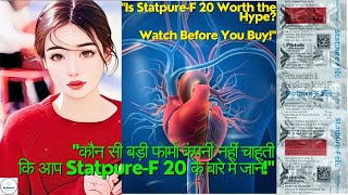 StatpureF 20 Can Reduce Your Risk of Heart Disease Understanding Benefits and Side Effect [upl. by Adikram538]