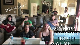 NON KPOP fans react to BTS SAVE ME [upl. by Tymothy]