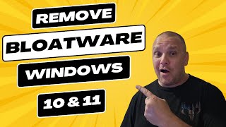 How to remove Bloatware from Windows 10 amp Windows 11  OampO App Buster [upl. by Enimzzaj279]