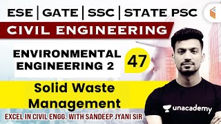 900 AM  ENVIRONMENTAL ENGG 2  Solid Waste Management  Civil Engg by Sandeep Jyani Sir [upl. by Ayotel]