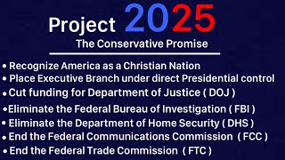 Project 2025 [upl. by Eurydice987]