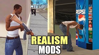 Realistic Animations and Real Life Mods for GTA San Andreas [upl. by Martijn]