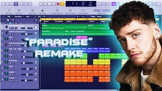 Bazzi  Paradise Instrumental Remake Production Tutorial [upl. by Robert]