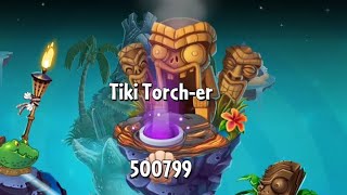 Floods in Tiki Torcher Level 500799 pvz2 [upl. by Osrick241]