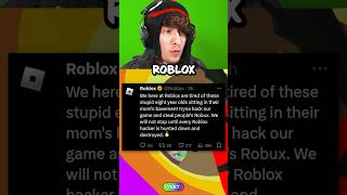 ROBLOX DELETED ALL HACKERS [upl. by Nnarefinnej]