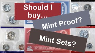 Should I Buy US Mint Proof and Mint Sets  Coin Collecting 101  Quality Collectible Coins [upl. by Arelus247]