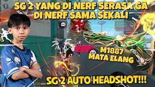 SG 2 DI NERF PAKE SKIN INI AUTO GA ADA OBAT M1887NYA JARAK JAUH BISA HEADSHOT GA TUH 😱 [upl. by Aubrey]