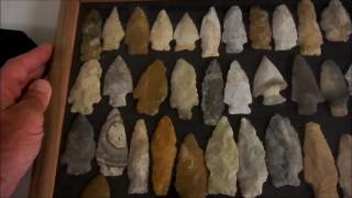 Arrowhead Show  Missouri Arrowheads  1st Mid Missouri Indian Artifact Show part1 [upl. by Ylrad920]