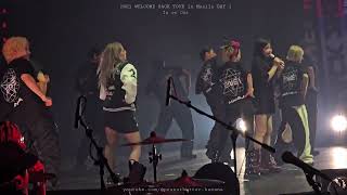 241116 In or Out by 2NE1 originally a DARA Solo  2NE1 WELCOME BACK TOUR in Manila Day 1 [upl. by Also]