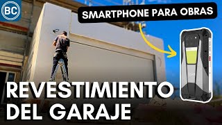 🔷 ÚLTIMAS PLACAS de SATE en LA FACHADA  MÓVIL 8849 Tank 3  EP55 Construyendo nuestra casa [upl. by Otrepur]