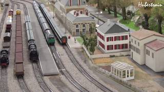 Modélisme réseau HO du Train Miniature Gaillacois  vidéo 271 HD [upl. by Cattima]