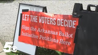 Where do the Arkansas ballot initiatives stand ahead of the signature deadline this July [upl. by Johnathon16]