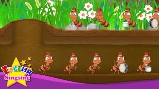 The Ants Go Marching  Ants Go Marching  popular music song  Nursery Rhyme with lyrics [upl. by Murial288]