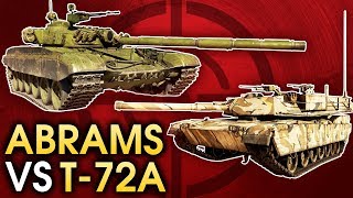 💥 Abrams vs T72A  War Thunder [upl. by Atiuqam]