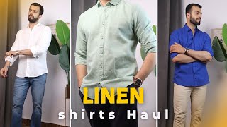 I Ordered the Best Linen Shirts for Summers 🔥  Linen Shirts 2024  Mens Fashion  Hemant Harchani [upl. by Ebenezer947]