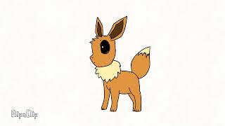 Eevee evolves into Leafeon [upl. by Anahsirk]