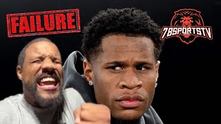 HABITUAL FAILURE ANDRE DIRRELL HATING ON DEVIN HANEY FOR RYAN GARCIA [upl. by Aloz]