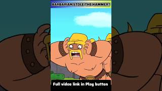 Why Barbarian Stole the Hammer gamingrascal clashofclans shorts [upl. by Ade]