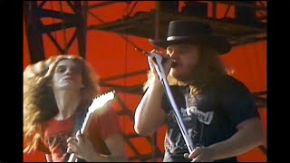 Lynyrd Skynyrd  Gimme Three Steps Live At Knebworth 76 [upl. by Rozina]