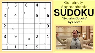 GAS Sudoku Walkthrough  Exclusion Sudoku by Clover 20241022 [upl. by Brian]